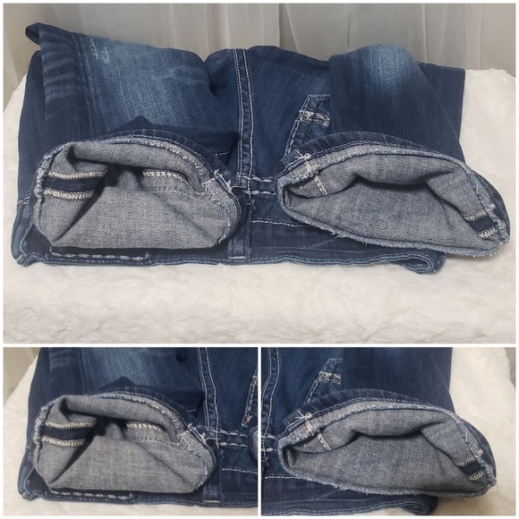 Miss Me Sz 28 JE1045BX Boot Cut Jeans for Buckle **Altered** - Picture 14 of 16